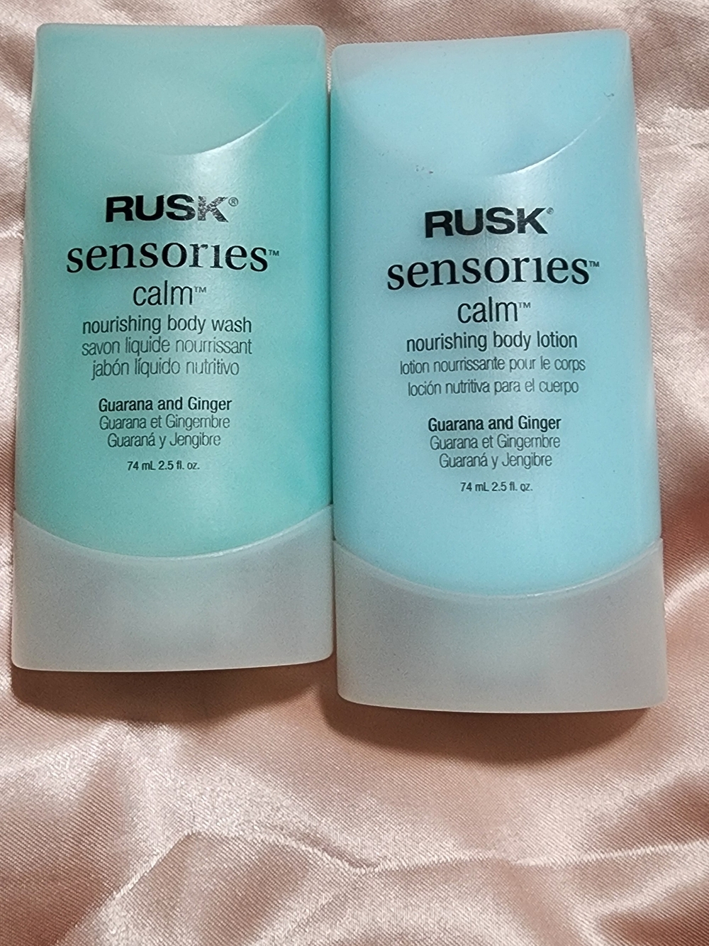 RUSK Sensories Calm Nourishing Body Wash & Lotion - Aqua
